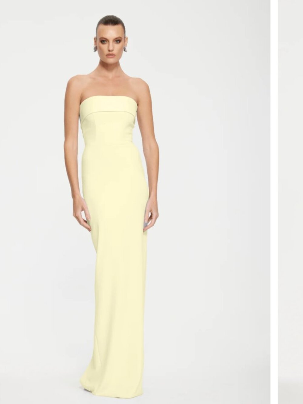 effie kats MONROE GOWN - Lemon
